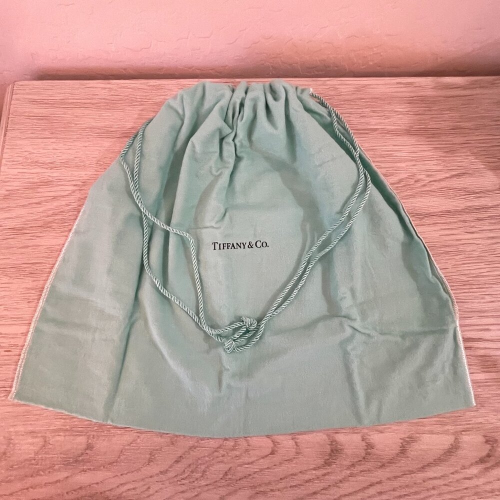 Tiffany & Co. Large Dustbag Storage Pouch Large 16" x 18" For Handbag Tote